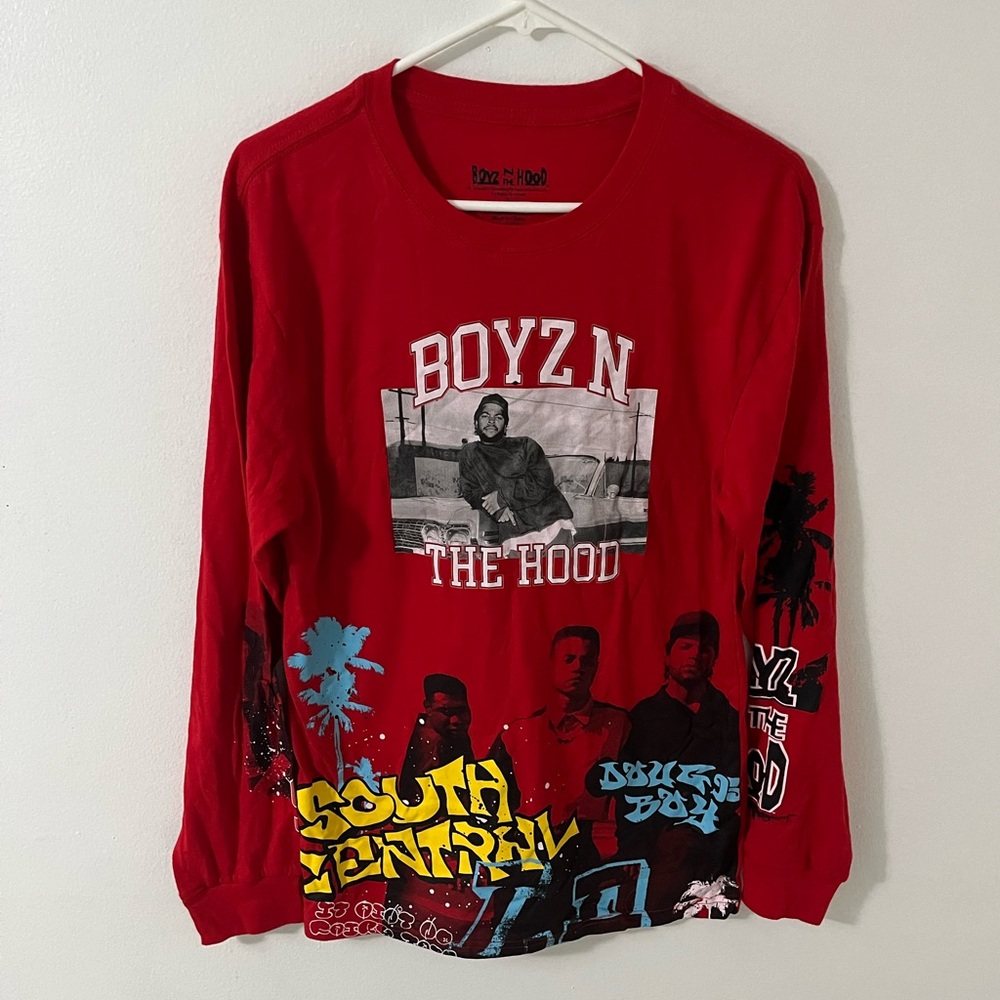 Boyz N The Hood Long Sleeve Graphic Tee, Size: Small